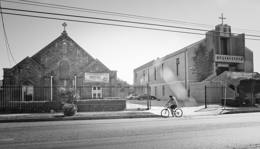 The historic Korean United Presbyterian Church on Jefferson Street was built in 1905 catering to the first Korean community in Los Angeles